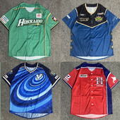 运动上 街舞T恤hiphop男女个性 街头速干透气印花棒球服开衫 短袖