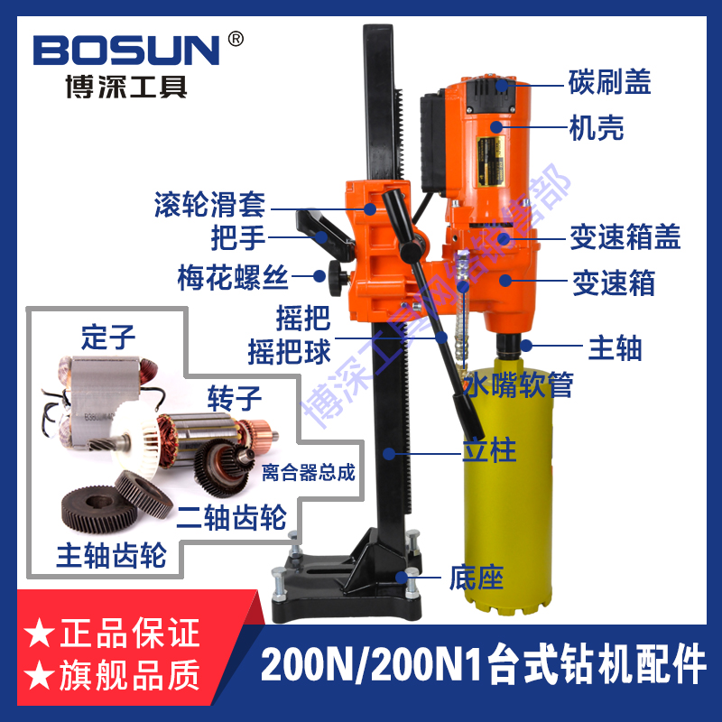 博深水钻机200N1配件定子转子