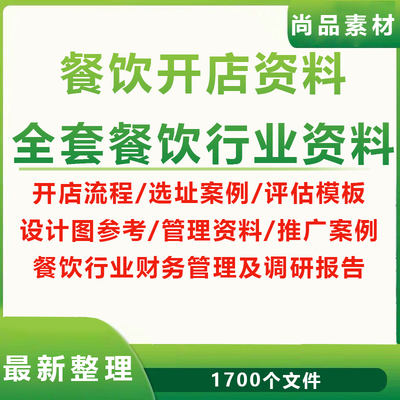 餐饮行业饮品甜品开店运营流程调研店铺选址宣传推广活动广告策划