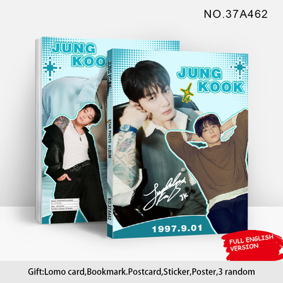 XM023JUNGKOOK周边铜版纸珍藏