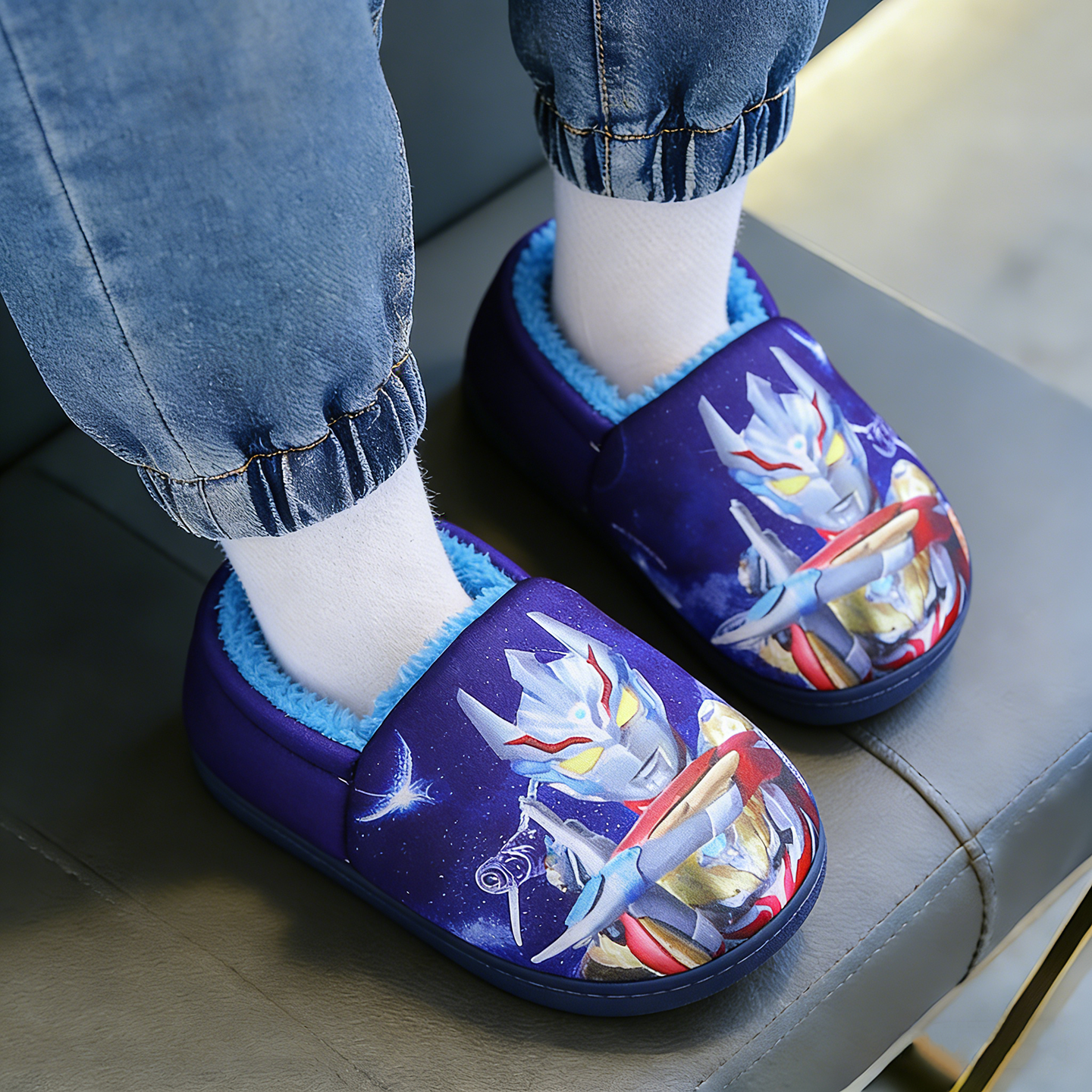 奥特曼儿童棉拖鞋男童2025新款卡通冬天室内保暖男孩包跟拖鞋冬季,居家布艺,居家棉拖/棉鞋,淘宝优惠券,粉丝福利购,淘宝优惠卷