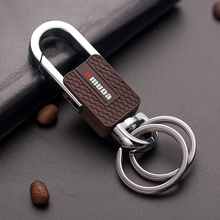 正品欧美达男士钥匙链创意腰挂汽车钥匙扣合金女士挂件礼品钥匙环