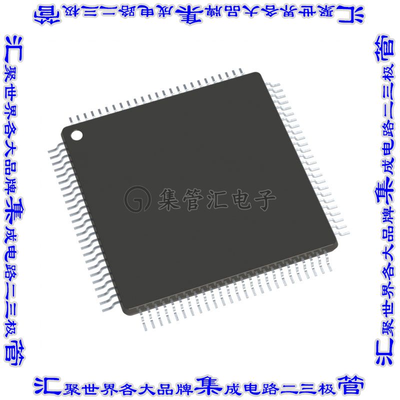 PIC32MX695F512LT-80I/PF 单片机IC MCU 32BIT 512KB FLASH 100T