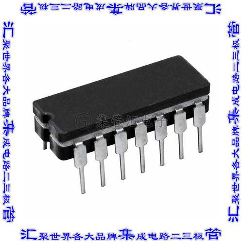 LF147J 放大器IC OPAMP JFET 4电路 14CDIP芯片集成电路