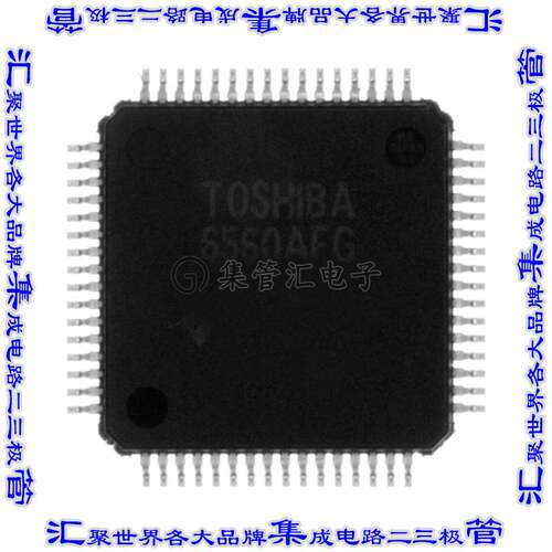 TB6560AFG,8 电机驱动器IC MOTOR DRIVER PAR 64HQFP芯片集成电