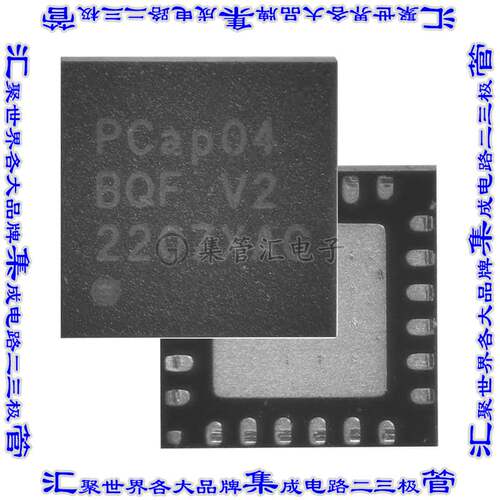 PCAP04-AQFM-24 集成电路芯片PCAP04-AQFM-24 QFN24 LF T&RDP