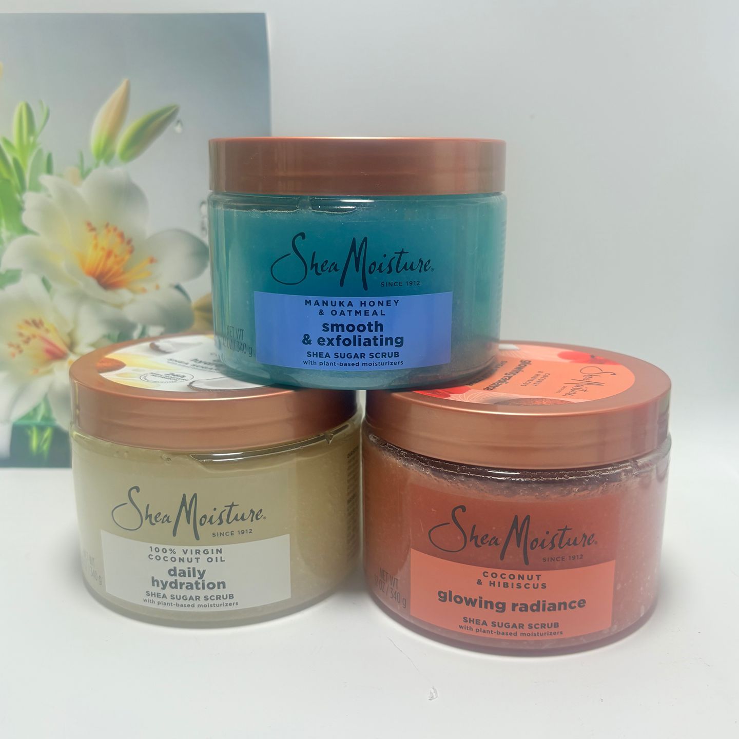 美国SheaMoistu椰子磨砂去角质膏