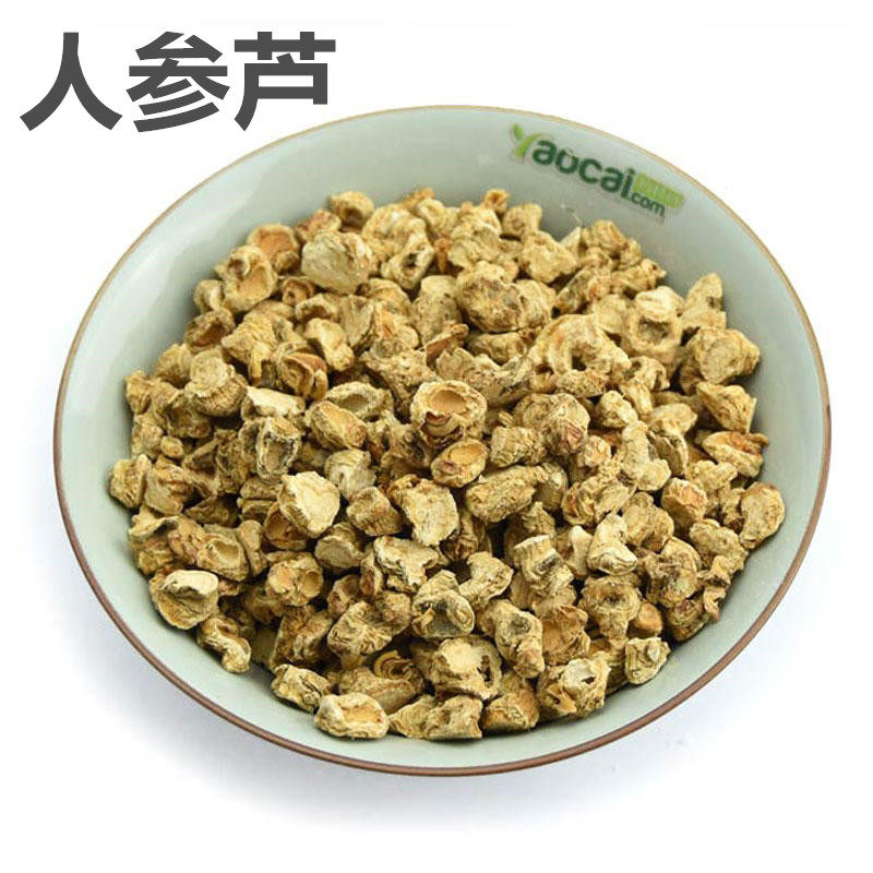 健长堂 新货吉林人参芦 人参芦头 生晒参芦头100克