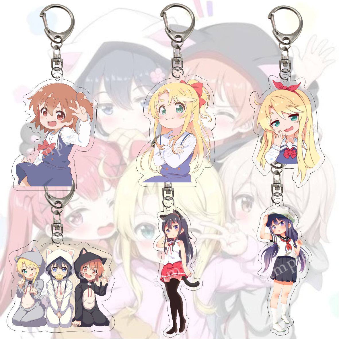 天使降临到了我的身边亚克力挂件白咲花星野日向姬坂乃爱喵内