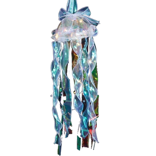 2026年新款新年灯笼手工diy水母灯夜市摆摊儿童材料包手提发光