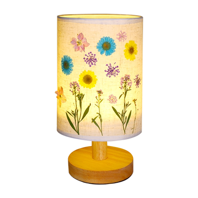 台灯diy材料儿童手工压花小台灯