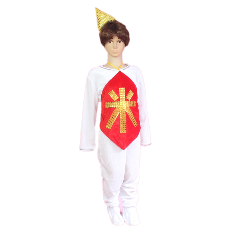 儿童大米粮食光盘行动舞蹈表演服