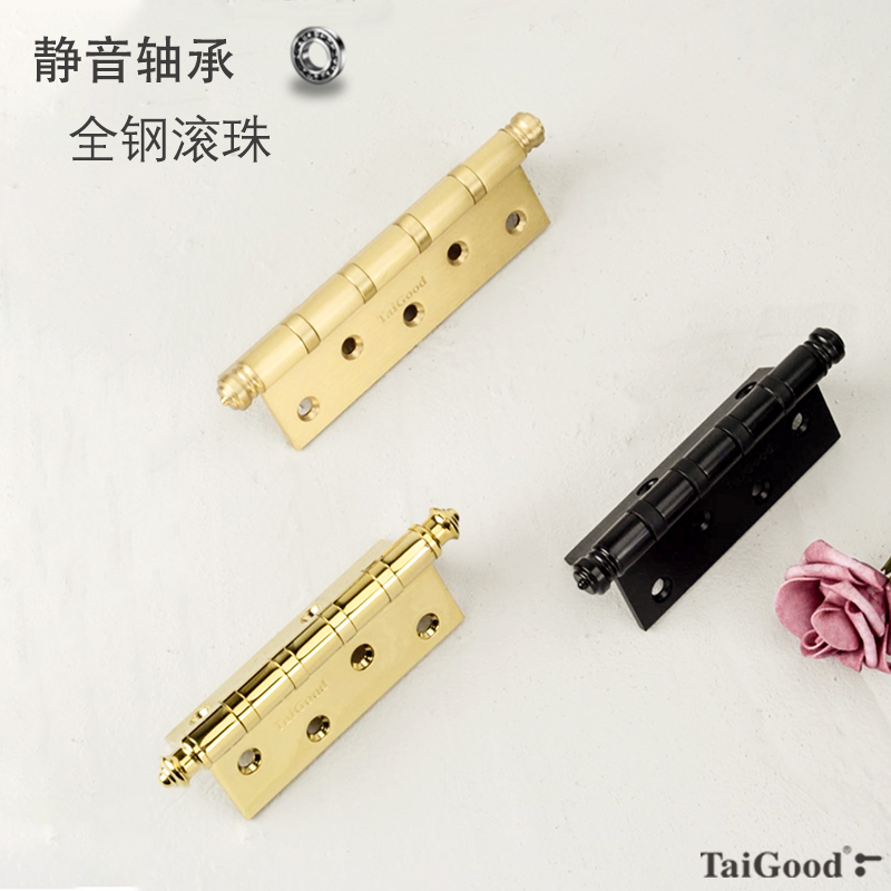 TaiGood合页黄铜皇冠头合页