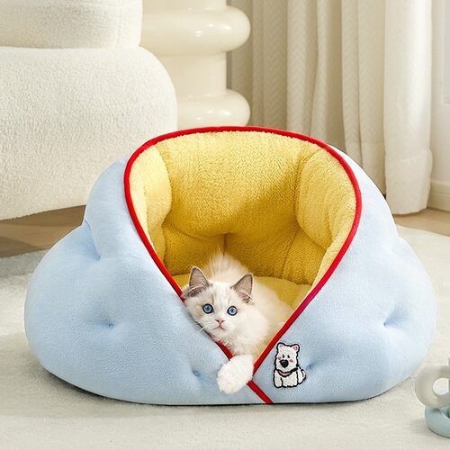 猫窝四季通用加厚猫咪睡觉用沙发猫床秋冬保暖宠物狗窝宠物窝批发