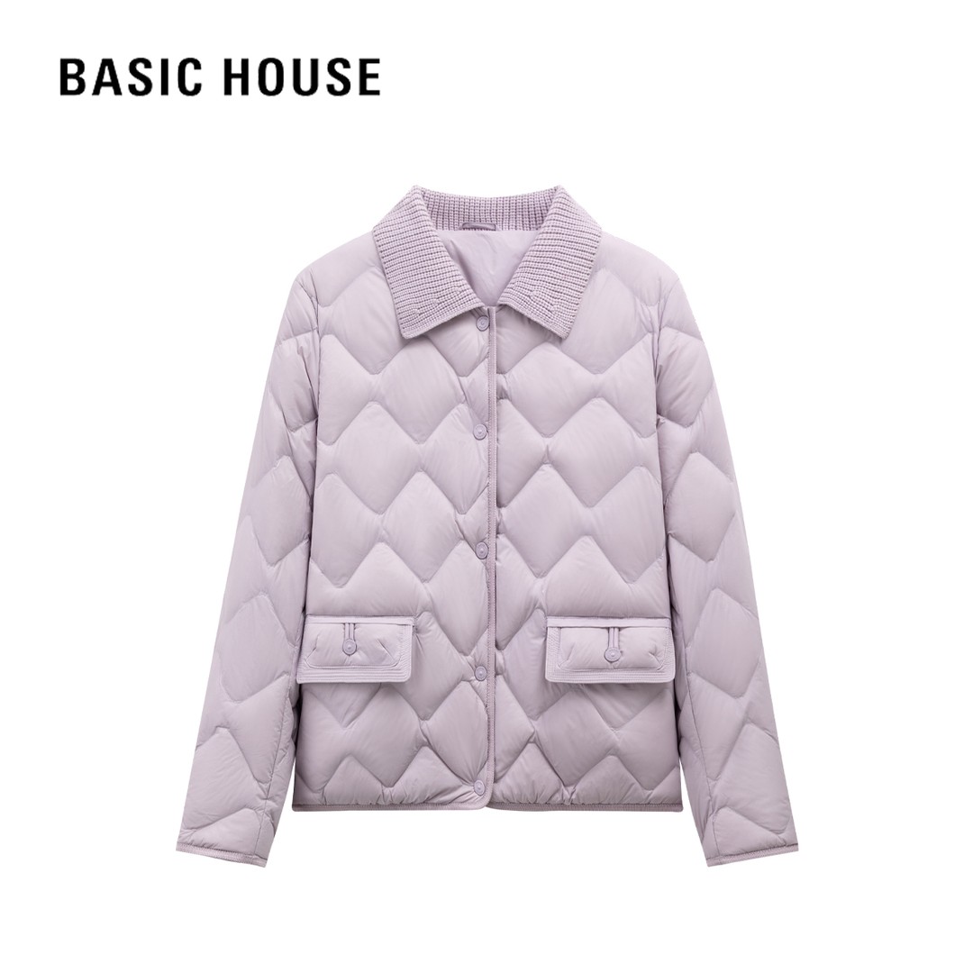 百家好秋冬简约休闲羽绒服