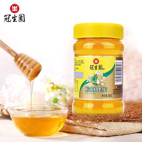 冠生园洋槐椴树枣花蜂蜜760g玻璃瓶装便携冲饮蜜早餐牛奶麦片伴侣