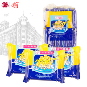 上海三牛新上海苏打饼干438g休闲小零食饼干包装