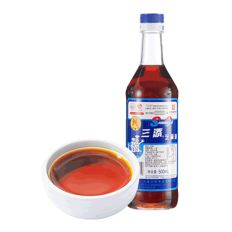 三添芝麻油香醇拌菜调料