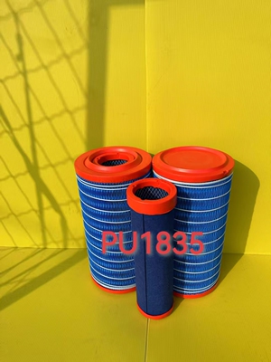 YK1836U空气滤芯K1835PU适配玉柴D7327装载机压路机CC3100080空滤