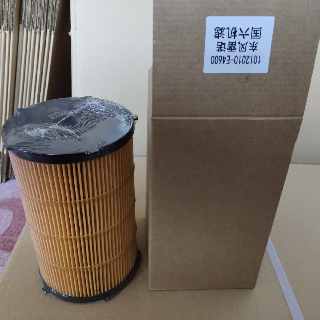 适配 新东风天锦KR国六发动机机油滤清器1012010-E4600发动机纸滤