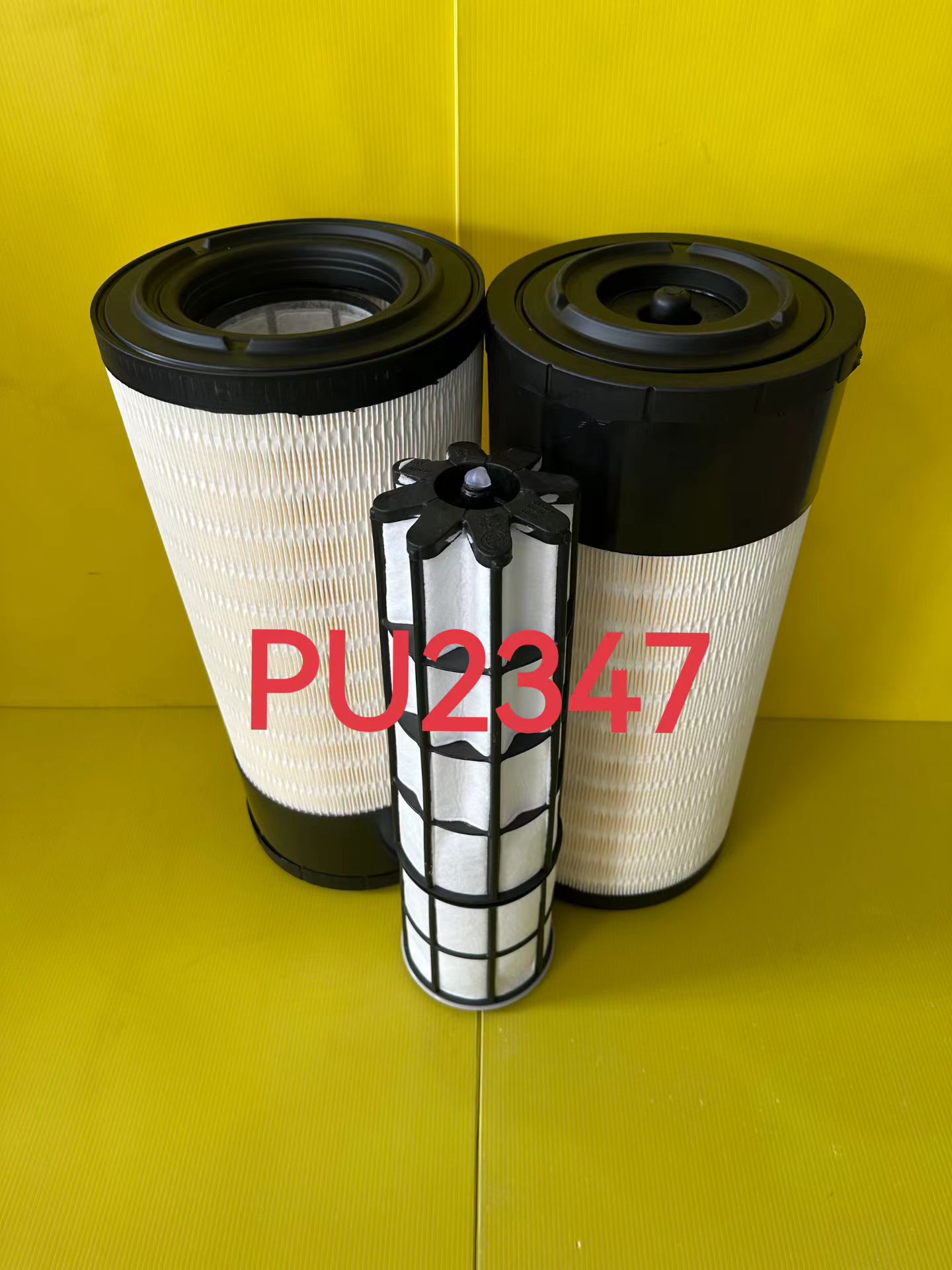 PU2348/2347空气滤清适配东方红6108铲车空气滤芯P628805 P628802