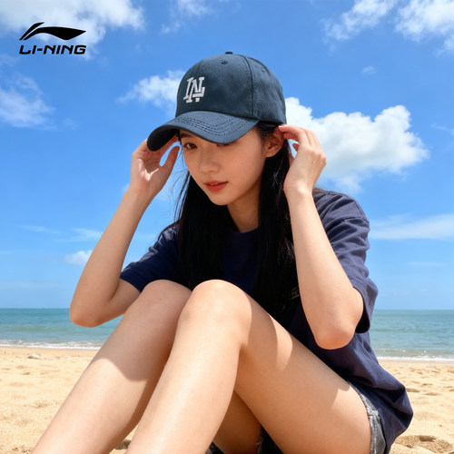 李宁秋冬大檐防风棒球帽男女