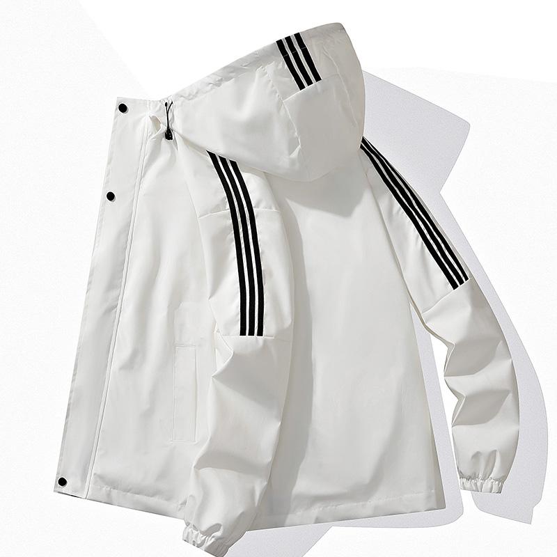 外套男连帽春秋季宽松百搭运动潮