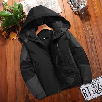 冬季防水防风男棉衣宽松加绒加厚