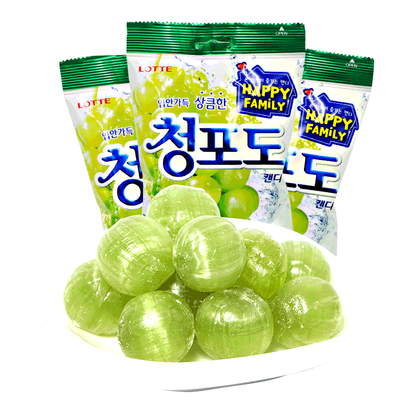 进口韩国硬糖乐天韩剧同款