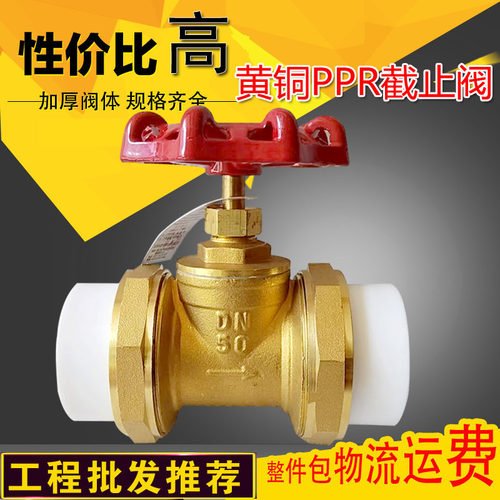 PPR自来水供暖热熔全铜玉环高发