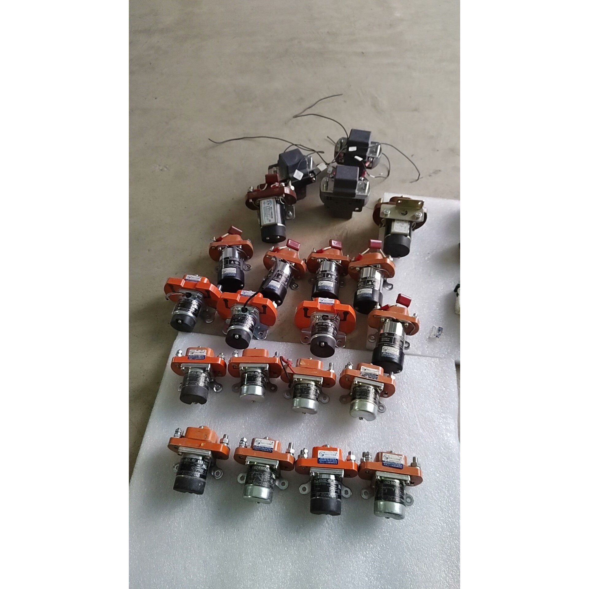 天水单极直流接触器gsz2一50db/dc.48v有5只看图议价产品