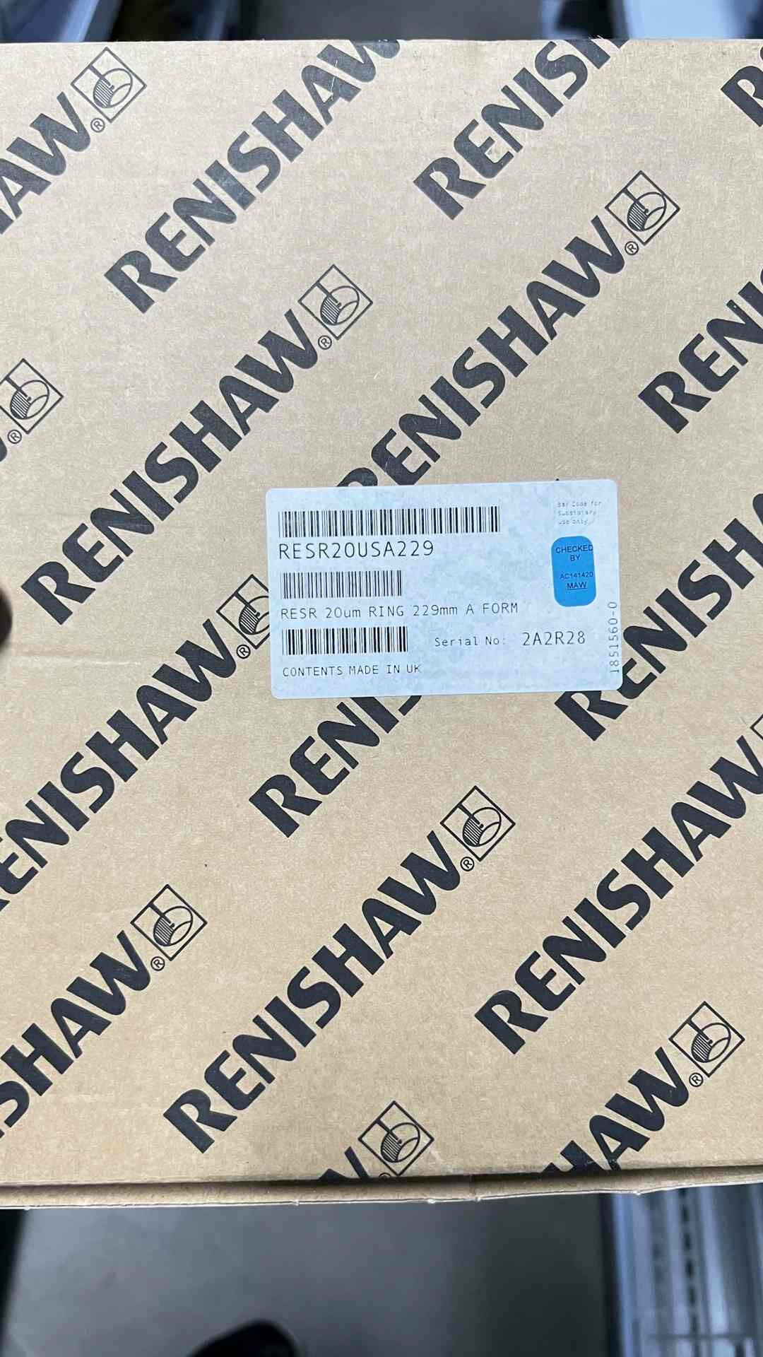 英国雷尼绍renⅠshaw圆光栅  resr20usa229议价产品.