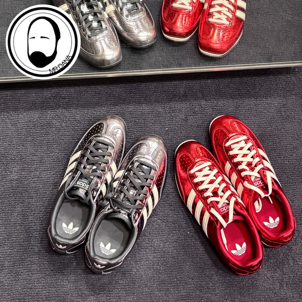 adidas阿迪达斯三叶草男女CHANGLE复古运动休闲鞋LA1365 LA1366