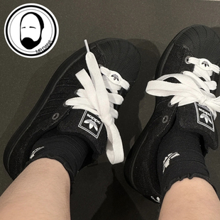 2男女黑白低帮板鞋 Superstar JQ3211 阿迪达斯originals Adidas