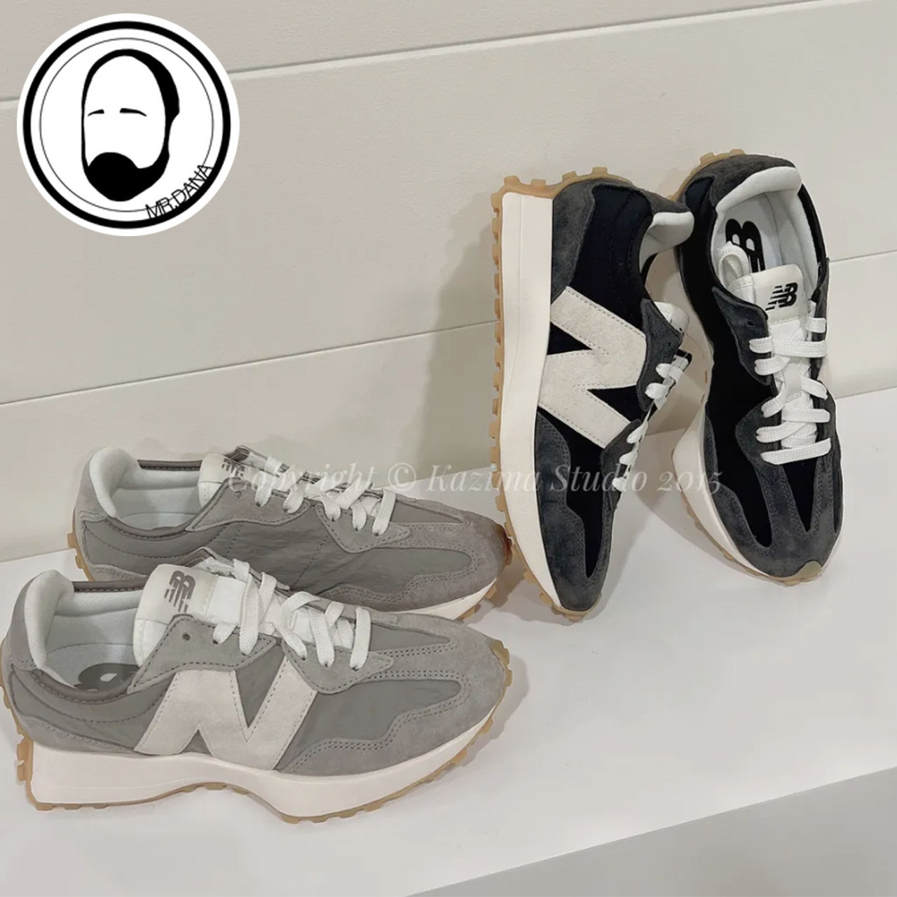 New balance NB327系列复古运动鞋男女休闲鞋老爹鞋MS327KA1 KB1