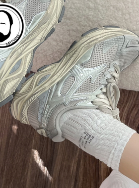 Mizuno美津浓男鞋女鞋新款RACER S休闲鞋透气网面运动鞋D1GH2235