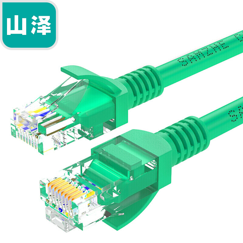 山泽 超五类网线 CAT5e类高速百兆网线工程宽带电脑家用连接跳线属于什么档次？