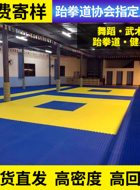 跆拳道地垫高密度环保无甲醛