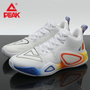 匹克态极篮球鞋男款大三角2.0实战比赛球鞋低帮防滑耐磨运动鞋男