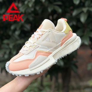 透气网运动鞋 匹克女鞋 复古百搭秋季 女厚底老爹鞋 女 态极70S休闲鞋