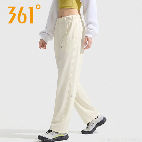 361度女裤运动裤女2026夏季新款休闲卫裤薄款跑步长裤562624009B