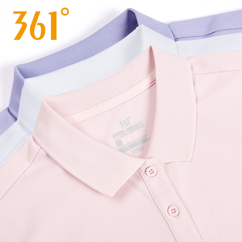361运动polo衫女翻领短袖T恤夏季