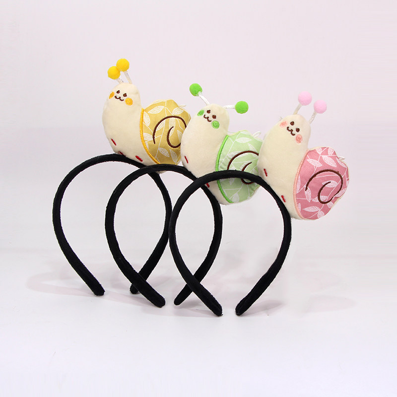 可爱蜗牛发箍创意有趣动物发卡儿童发饰活动节日表演头饰拍照头箍
