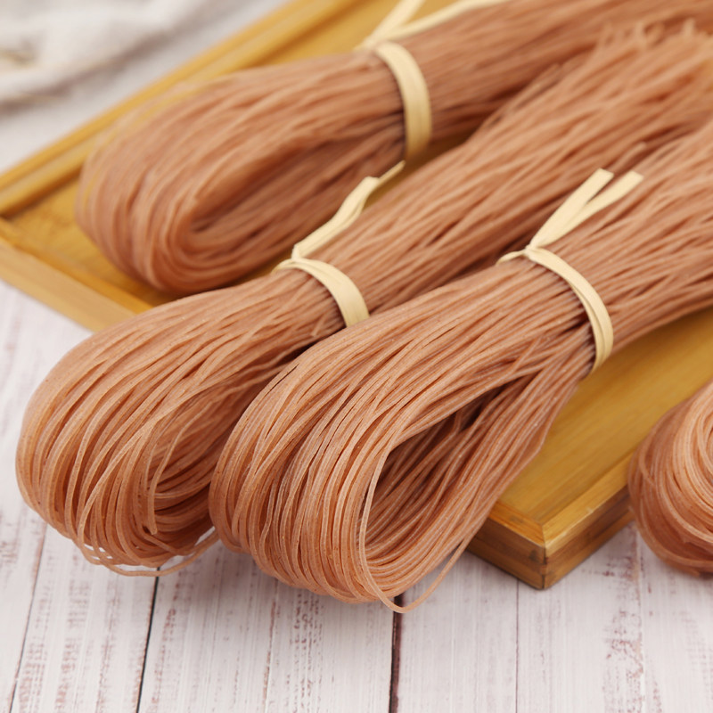 云南特产元阳红米线 干米线米粉纯大米捆扎包装500克包邮送酸菜