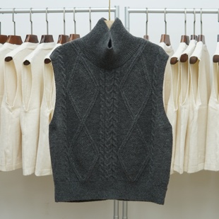 【301-350】马甲叠穿设计感针织背心坎肩秋冬新款显瘦百搭休闲风