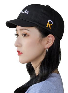 韩版四季小檐女式短沿鸭舌帽