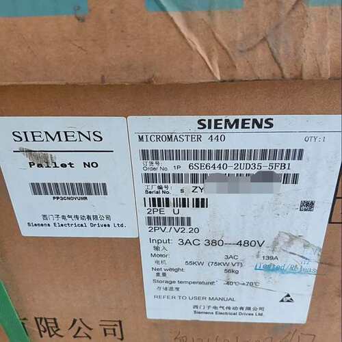 议价6SE6440-2UD35-5FB1 440变频器可维修