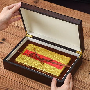 正宗福鼎白茶礼盒装太姥山茶叶陈香寿眉4年藏茶 茶饼过节送礼长辈