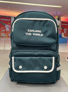 江博士专柜正品男童无压护脊书包初中生5-6年级L大码1Z13A3041AM0