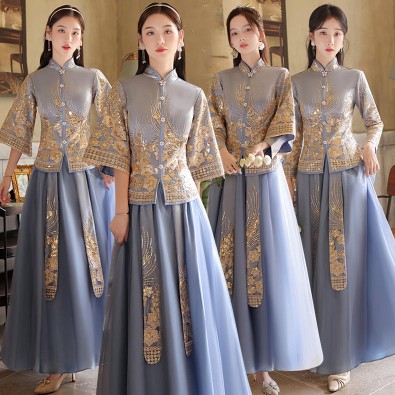 出租凭晚礼服伴娘服主持演出摄影写真宴会年会服装昆明德宏怒江